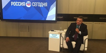 Андрей Черезов ответил на вопросы иностранных СМИ об энергоснабжении Крыма